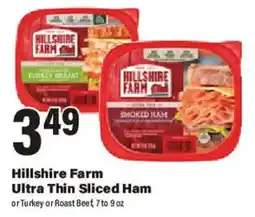 Big Y Hillshire Farm ultra thin sliced ham offer