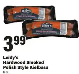 Big Y Leidy's Hardwood Smoked Polish Style Kielbasa offer