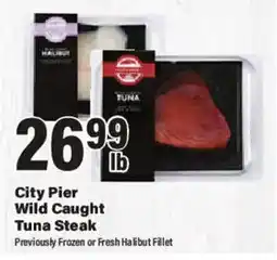Big Y City Pier Wild Caught Tuna Steak offer