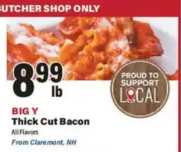 Big Y Big Y Thick Cut Bacon offer