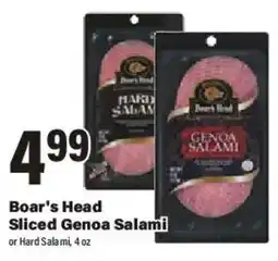 Big Y Boar's Head Sliced Genoa Salami offer