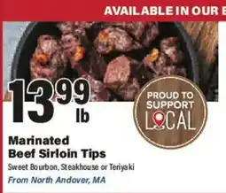 Big Y Marinated Beef Sirloin Tips offer