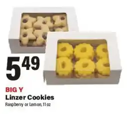 Big Y Big Y Linzer Cookies offer