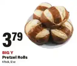 Big Y Big Y Pretzel Rolls offer