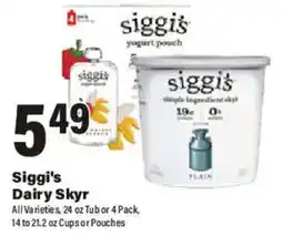 Big Y Siggi's Dairy Skyr offer