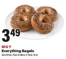 Big Y Big Y Everything Bagels offer