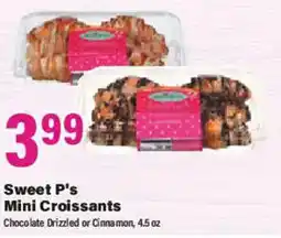 Big Y Sweet P's Mini Croissants offer