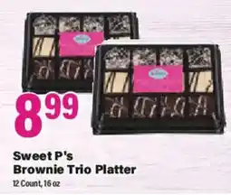 Big Y Sweet P's Brownie Trio Platter offer