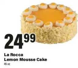 Big Y La Rocca Lemon Mousse Cake offer
