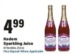 Big Y Kedem Sparkling Juice offer