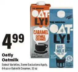 Big Y Oatly Oatmilk offer