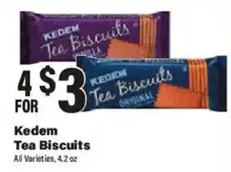 Big Y Kedem Tea Biscuits offer