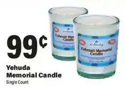 Big Y Yehuda Memorial Candle offer