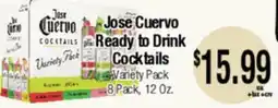 Big Saver Foods Jose Cuervo Ready to Drink Cocktails offer