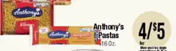 Big Saver Foods Anthony's Pastas offer