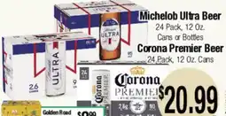 Big Saver Foods Michelob Ultra Beer, Corona Premier Beer offer