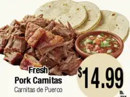 Big Saver Foods Fresh Pork Camitas offer