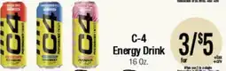 Big Saver Foods C-4 Energy Drink offer