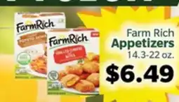 Living Fresh Market Farm Rich Appetizers offer