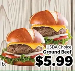 Living Fresh Market USDA Choice Ground Beef offer