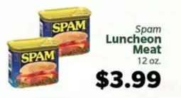 Living Fresh Market Spam Luncheon Meat offer