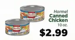 Living Fresh Market Hormel Canned Chicken offer