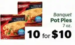 Living Fresh Market Banquet Pot Pies offer