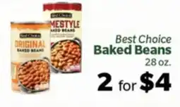 Living Fresh Market Best Choice Baked Beans offer