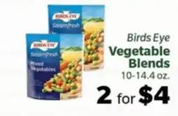 Living Fresh Market Birds Eye Vegetable Blends offer