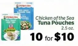 Living Fresh Market Chicken of the Sea Tuna Pouches offer
