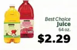Living Fresh Market Best Choice Juice offer