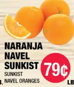 Carnicerias Jimenez SUNKIST NAVEL ORANGES offer