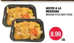 Carnicerias Jimenez BISTEC A LA MEXICANA offer