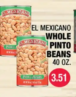 Carnicerias Jimenez EL MEXICANO WHOLE PINTO BEANS offer