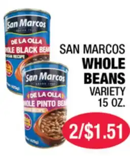 Carnicerias Jimenez SAN MARCOS WHOLE BEANS offer