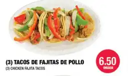 Carnicerias Jimenez (3) TACOS DE FAJITAS DE POLLO offer
