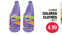 Carnicerias Jimenez CLOROX COLORED CLOTHES offer