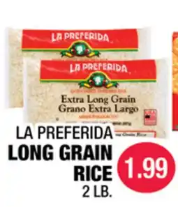 Carnicerias Jimenez LA PREFERIDA LONG GRAIN RICE offer