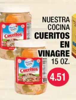 Carnicerias Jimenez NUESTRA COCINA CUERITOS EN VINAGRE offer