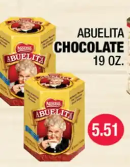 Carnicerias Jimenez ABUELITA CHOCOLATE offer