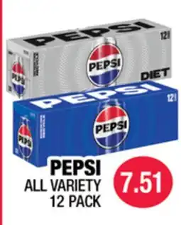 Carnicerias Jimenez PEPSI ALL VARIETY offer