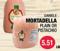 Carnicerias Jimenez DANIELE MORTADELLA PLAIN OR PISTACHIO offer
