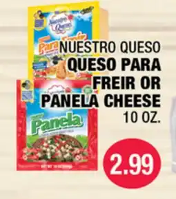 Carnicerias Jimenez NUESTRO QUESO PARA FREIR OR PANELA CHEESE offer