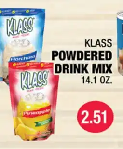Carnicerias Jimenez KLASS POWDERED DRINK MIX offer