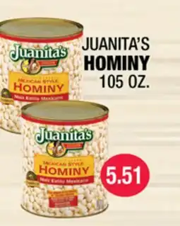 Carnicerias Jimenez JUANITA'S HOMINY offer