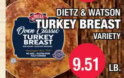 Carnicerias Jimenez DIETZ & WATSON TURKEY BREAST offer