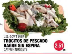 Carnicerias Jimenez TROCITOS DE PESCADO BAGRE SIN ESPINA offer