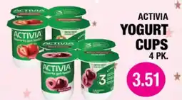 Carnicerias Jimenez ACTIVIA YOGURT CUPS offer