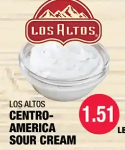 Carnicerias Jimenez LOS ALTOS CENTRO-AMERICA SOUR CREAM offer