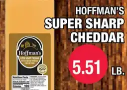 Carnicerias Jimenez HOFFMAN'S SUPER SHARP CHEDDAR offer